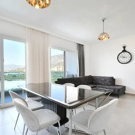 0047 Exodus 2-bedroom Duplex In Mahmutlar With Sea, Mountain And Castle Views Apartamento