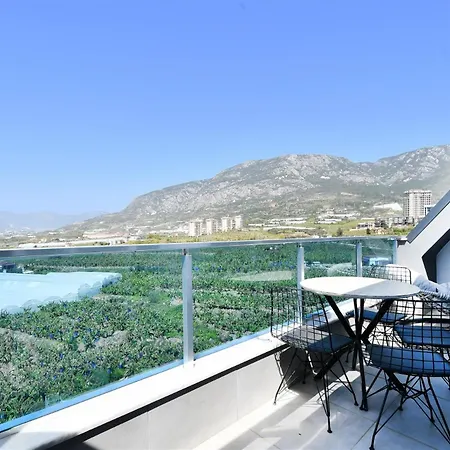 0047 Exodus 2-bedroom Duplex In Mahmutlar With Sea, Mountain And Castle Views Алания
