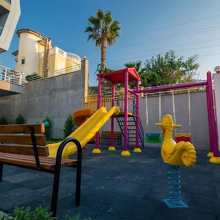 0047 Exodus 2-bedroom Duplex In Mahmutlar With Sea, Mountain And Castle Views Апартаменты *