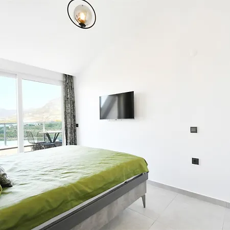0047 Exodus 2-bedroom Duplex In Mahmutlar With Sea, Mountain And Castle Views Апартаменты