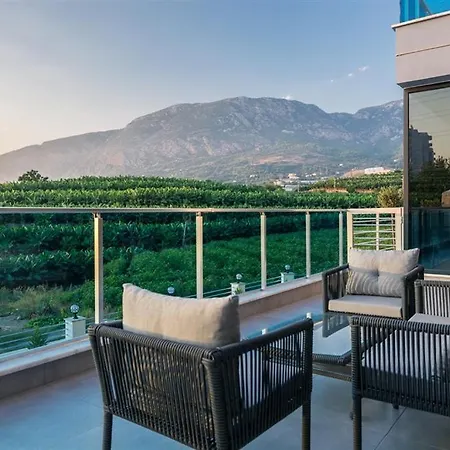 Апартаменты 0047 Exodus 2-bedroom Duplex In Mahmutlar With Sea, Mountain And Castle Views